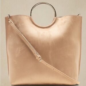 NWOT. Banana Republic ring satchel/tote.